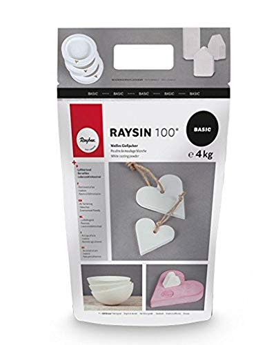 Rayher 34409102 Areia para Moldar 4Kg (Recondicionado Como Novo) Rayher Hobby GmbH - Massa de modelar e putty - 4 kg, branco, recondicionado
