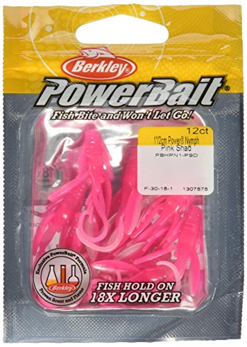 Lure BERKLEY Powerbait Fw Power Nymph (Sardina) Pure Fishing - Isca e anzol - sabor, cebola, impregnados, peixes