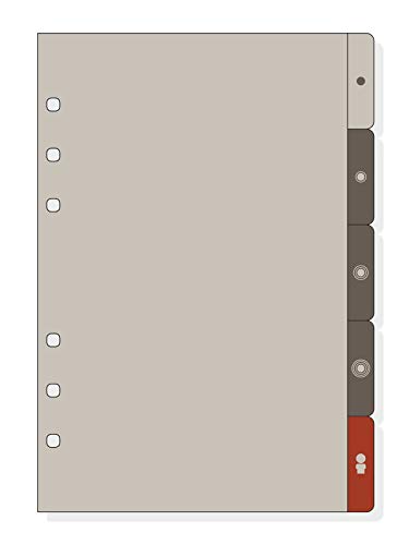 Separador de Prateleira FINOOPEN R563 (Branco) Cabero Group 1916, S.A. - Prateleiras de reposição - 5 separadores, lateral, agendas anilhas, organização