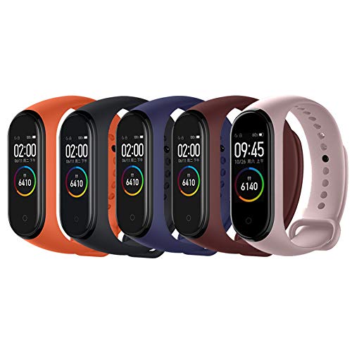 Bracelete Acalder com 5 peças para Xiaomi Mi Band 3 / 4 Acalder - Pulseiras de relógio - bracelete, acalder, xiaomi mi band, 3+, 4+