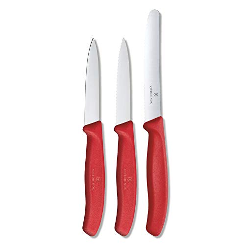 Conjunto de Facas VICTORINOX Swiss Classic (Vermelho) Victorinox - Facas de cozinha - inox, 5 facas, vermelho