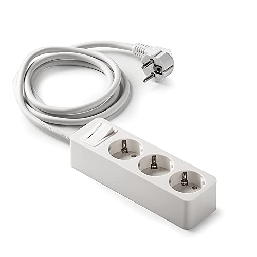 Extensão Elétrica FAMATEL 3 tomadas (1.5m) Famatel - Fios e cabos elétricos - 3 tomadas, 15m, 3680W