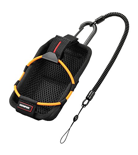 Olympus Cs-Ch 123 Correia Cinto de Mala para Câmara Olympus - Peças e acessórios para câmeras - compatível Olympus, preto, resistente à água