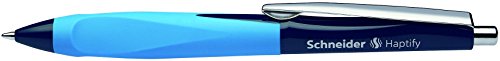 Esferográfica SCHNEIDER Haptify (Azul - 0.5 mm) Schneider - Canetas - 0.5 mm, ponta de metal, design ergonômico, ambas as mãos
