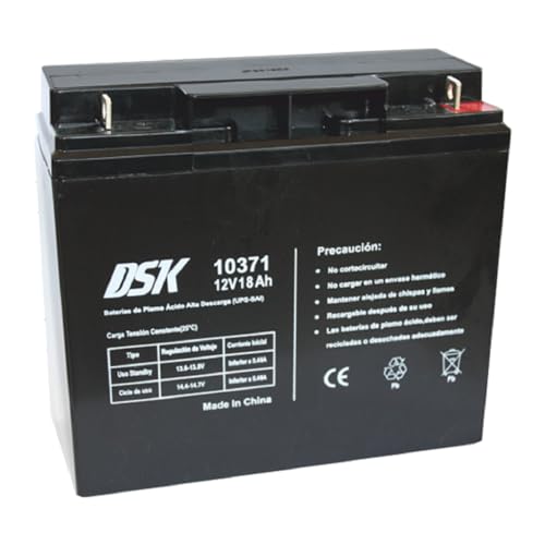 Bateria de Chumbo DSK 12V 7Ah (Recondicionado Como Novo) DSK - Baterias - bateria, chumbo, dsk, 12V, 7Ah, recondicionado