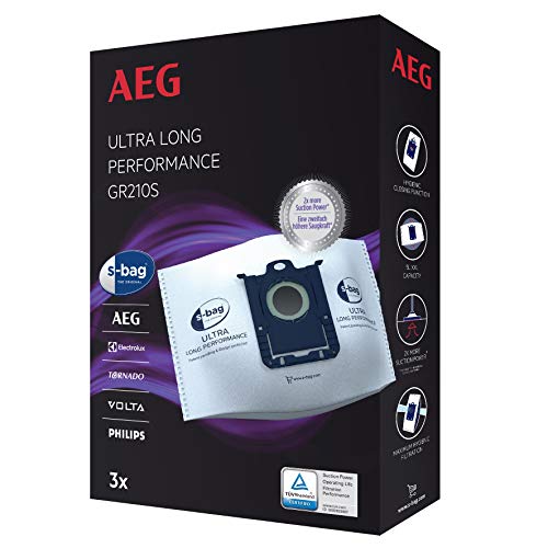 Acessório para Aspirador Aeg GR210S Sacos de Pó Vácuo AEG - Aspiradores de pó e a vapor - sacos de pó, vácuo, 5l, 3 peças