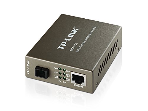 Conversor de rede TP-LINK 10/100Mbps WDM Media Converter TP-Link - Adaptadores power over ethernet - conversor, rede, tp-link, 10/100Mbps, wdm, media converter