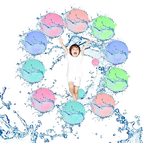 Brinquedo de Praia AMEBLEAK 10 PCS Globos de Água Reutilizáveis Amebleak - Brinquedos - globos reutilizáveis, praia, brinquedo