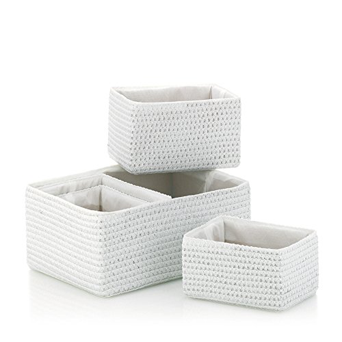 Caixa de Arrumação KELA (Branco - Plástico) kela - Cestas - branco, plástico