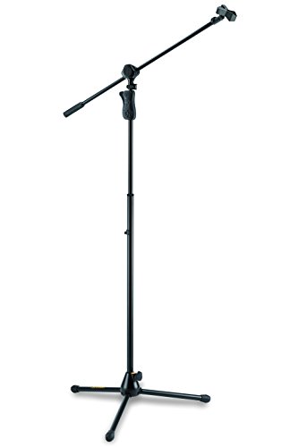 Suporte de Microfone HERCULES STANDS 2 em 1 Hercules - Acessórios de áudio - altura ajustável, pés de metal, tripé, microfone