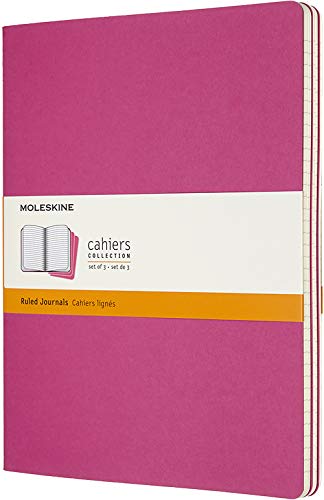 Caderno e Bloco de Notas MOLESKINE Set de 3 - Rosa Kinetic Moleskine - Cadernos e bloco de notas - moleskine, rosa, kinetic