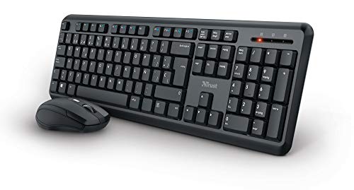 Teclado TRUST YMO (Wireless - Layout Espanhol) Trust - Conjuntos de acessórios de computador - wireless, layout espanhol
