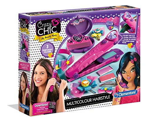 Jogo de Tabuleiro CLEMENTONI 600555511 (Idade Mínima Recomendada: 4 anos) CLEMENTONI - Cuidados com o cabelo - jogo tabuleiro, cabelo, designer, cores, espelho