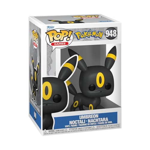 Figura FUNKO Pop! Games: Pokémon - Umbreon Funko - Brinquedos - Umbreon, vinil, 9 cm