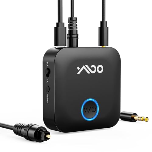 Receptor Ótico Bluetooth YMOO BT-5.3 | Preto YMOO - Áudio - bluetooth, som portátil, bateria recarregável