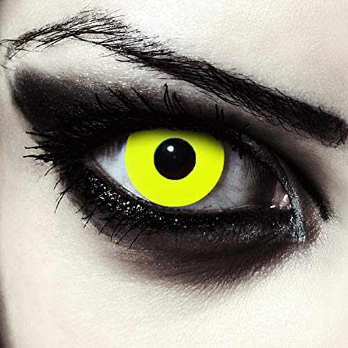 Lentes de Contato DESIGN LENSES Yellow Big Eye Designlenses - Lentes de contato - design, amarelo, big eye