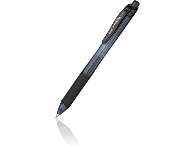 Caneta de Gel PENTEL BL107-A Preto (0,7 mm) Pentel - Canetas - 0,7 mm, tinta à base de água, traço fino