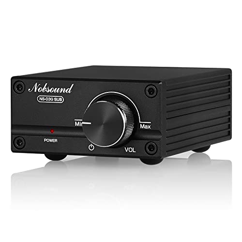 Amplificador Subwoofer NOBSOUND 100W Preto Nobsound - Amplificadores de áudio - subwoofer, 100W, preto, jack