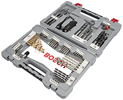 Conjunto de Brocas BOSCH X-Line Premium (31 peças) Bosch - Acessórios para brocas e parafusadeiras - 31 peças, madeira, metal, betão