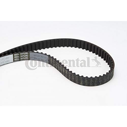 Correia de distribuição CONTITECH CT1203 CONTITECH - Peças do motor do veículo automóvel - distribuição, poliuretano, 1203 mm, 12 anos
