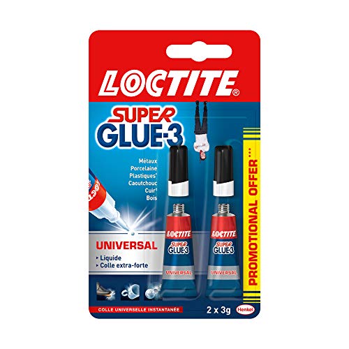 Cola de Contacto LOCTITE Second Elastiseal Super Glue Universal (2 Unidades) Loctite - Cola e adesivos de hardware - cola de contato, loctite, super cola, universal