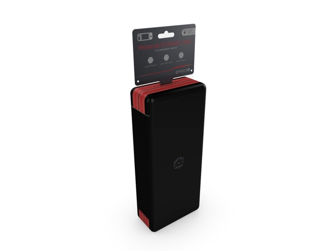 Capa para Console de Jogos GIOTECK Premium (Nintendo Switch) Gioteck - Áudio - bolsa, nintendo switch, poliéster, preto
