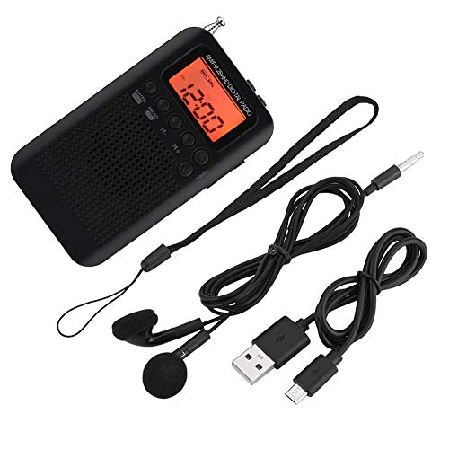 Rádio Sony ICD-UX701BLK (Preto - Digital - AM/FM - Pilhas e Corrente) Zerone - Radios - digital, am/fm, sintonização automática, led