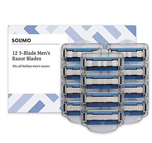 Recargas Máquina de Barbear SOLIMO 5 Hojas Solimo - Lâminas e navalhas de barbear - recarga, máquina de barbear, solimo, 5 folhas