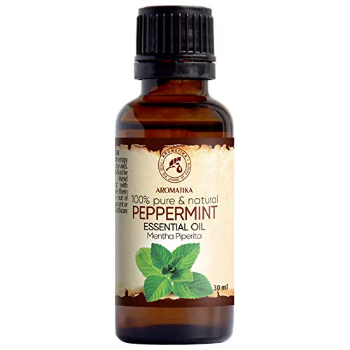Óleo Essencial de Menta Piperita 30Ml INDIA AROMATIKA trust the power of nature - Óleo fragrante - óleo essencial, menta piperita, 30ml