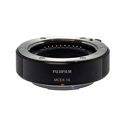Fujifilm 16mm Extension Tube for Macro Lenses Fujifilm - Conversores de lentes - extensão, macro lentes, compatibilidade x100s, preto