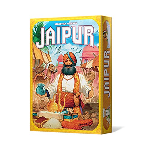 Jogo de Tabuleiro ASMODEE Jaipur (Idade Mínima Recomendada: 8 anos) Space Cowboys - Jogos - mercador pessoal, riquezas, comprar e vender, intercambiar