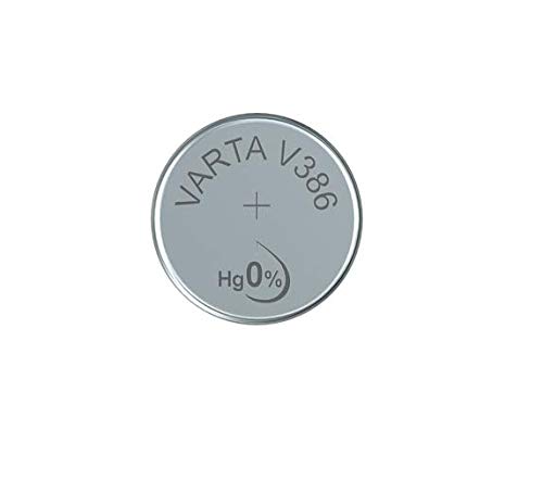 Pilhas Não Recarregáveis VARTA V386 Mercurio Varta - Baterias de uso geral - pilhas não recarregáveis, varta v386 mercurio, capacidade 105 mAh, voltagem 1.55V, altura 4.2 mm, peso 1,78g
