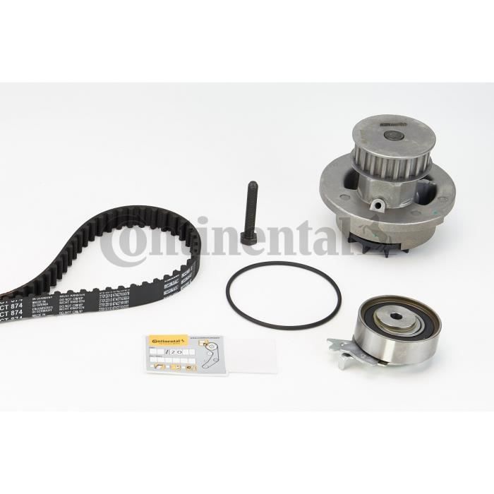 Correia de distribuição CONTITECH CT874WP2 CONTITECH - Peças do motor do veículo automóvel - contitech, ct874wp2, preto, 874 mm, 1.8 mm