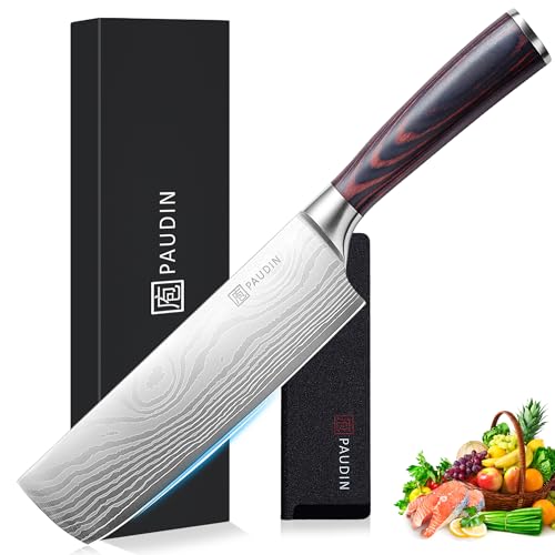Faca Paudin Nariki (17cm - Aço Inoxidável) Paudin - Facas de cozinha - aço inoxidável, 17 cm