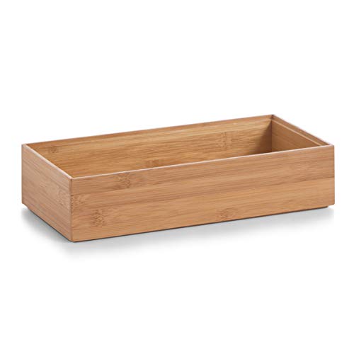 Tabuleiro de Arrumação ZELLER PRESENT (Bamboo) Zeller - Recipientes de armazenamento doméstico - bamboo, cozinha, escritório
