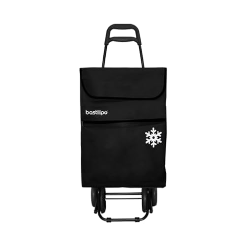 Carrinho de compras BASTILIPRO com rodas Bastilipo - Bagagem e bolsas - 50 L, 30 kg, bolsa térmica, alumínio