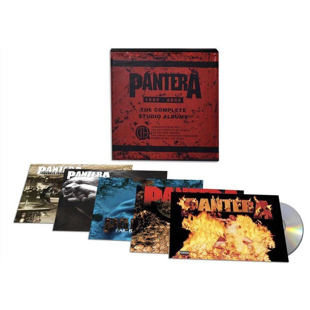 Pantera: The Complete Studio Albums 1990-2000 (5 CDs) RHINO - Música e gravações de som - pantera, álbumes, metal, phil anselmo, caixa