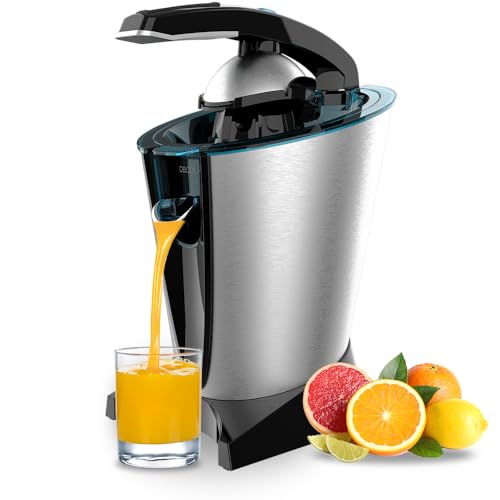 Espremedor Elétrico Cecotec Essentialvita Hyden 600 Steel Cecotec - Eletrodomésticos de cozinha - elétrico, cecotec, essential vita hyden 600 steel