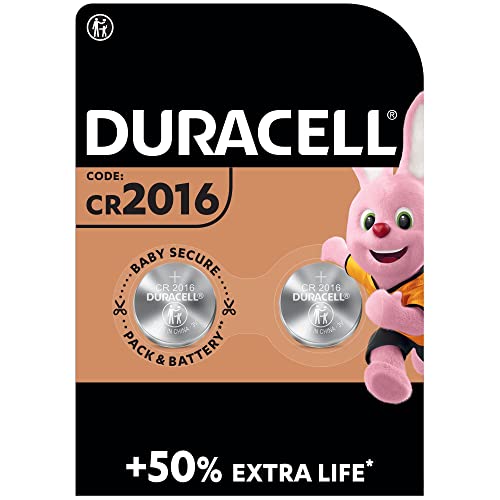 Pilha DURACELL CR2016 (1.55V - 3.5x2) Duracell - Baterias de uso geral - cr2016, 1.55V, litio