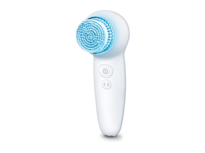 Escova de Limpeza Facial BEURER FC 65 (Preto) Beurer - Banho e corpo - luz LED, 2 modos, 3 velocidades, resistente à água