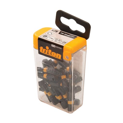 Conjunto de Pontas Aparafusar TRITON Tpta52357832 TRITON - Acessórios para brocas e parafusadeiras - pontas, aparafusar, 25 mm, aço s2