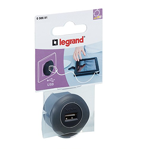 Carregador C2G 80835 Interior Preto (Acessório Informática e Tel.) C2G - Adaptadores de energia e carregadores - interior, universal, usb, preto, led
