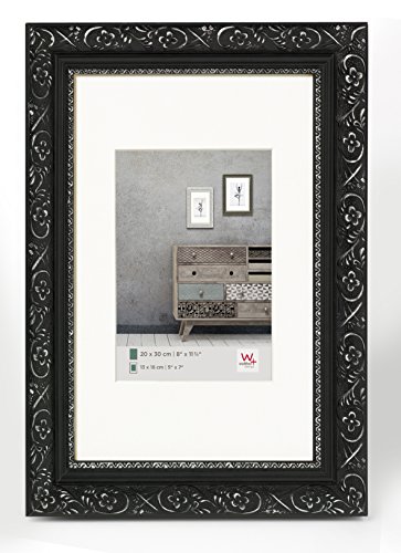Moldura WALTHER 40x50cm (Madeira e Preto) Walther Design - Molduras, bastidores e esticadores - madeira, preto, 40x50cm