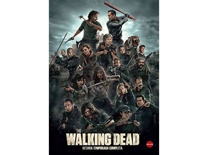 DVD Walking Dead - Season 8 (Edição em Espanhol) CAMEO - Dvds e vídeos - dvd, Walking Dead, season 8, edição em espanhol