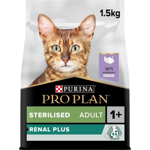 Comida para Gato PURINA Pro Plan (1.5 Kg - Seca) PURINA - Comida para gatos - proteína, baixa gordura, adulto, esterilizado