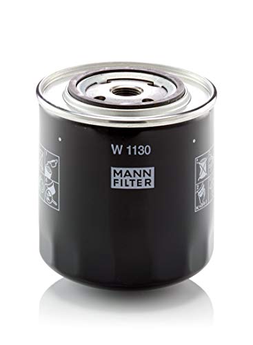Filtro de Óleo MANN FILTER W1130 (Recondicionado) MANN FILTER - Circulação de óleo do motor do veículo - 95% filtragem, recondicionado, óleo lubrificante
