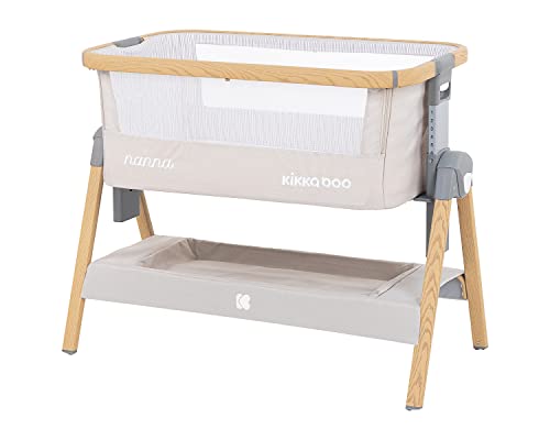 Berço Colector KikkaBoo Nanna | Cinzento (Puericultura - Dormir) kikka boo - Móveis para bebês e crianças pequenas - berço colector, cinzento, puericultura, dormir