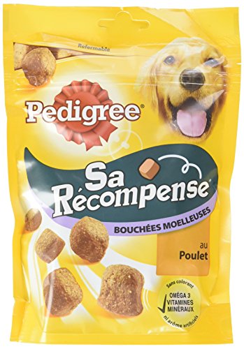 Snack para Cão PEDIGREE (130 g - Seca - Sabor: Frango) PEDIGREE - Petiscos para cães - 130 g, seca, frango, 6 unidades