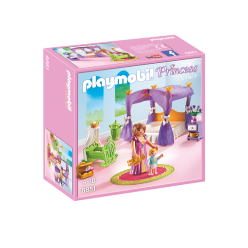 Playmobil 6851 Conjunto de bonecos temáticos para crianças PLAYMOBIL - Conjuntos de brinquedos - conjunto, bonecos temáticos, crianças, figuras, almofada, mesa de cabeceira