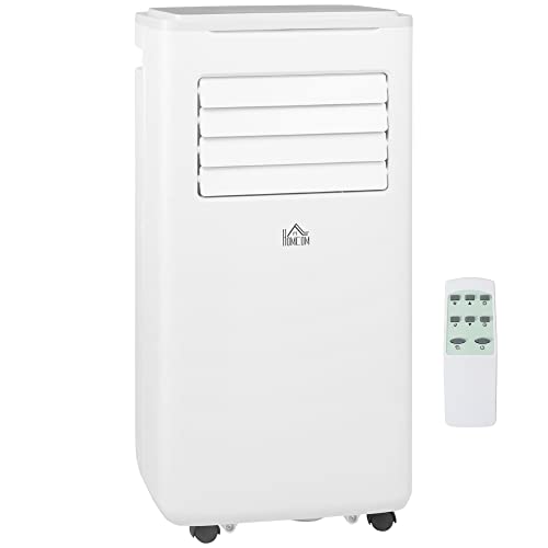 Ar Condicionado Portátil HOMCOM 1021-001 (26 m² - 9000 BTU - Branco) HOMCOM - Ar condicionado - portátil, 9000 btu, 26 m², branco